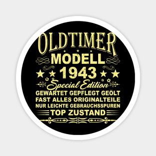 OLDTIMER MODELL BAUJAHR 1943 Magnet